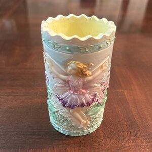 4" Vase Butterfly Angel Fairy Decor Decoration